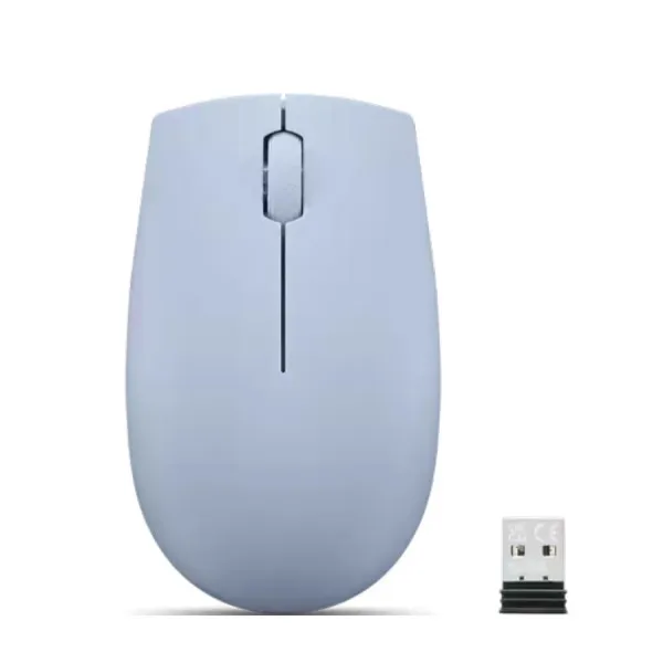 Mouse Lenovo 300 Wireless, Frost Blue