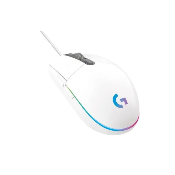 Mouse Logitech G102 Lightsync, White