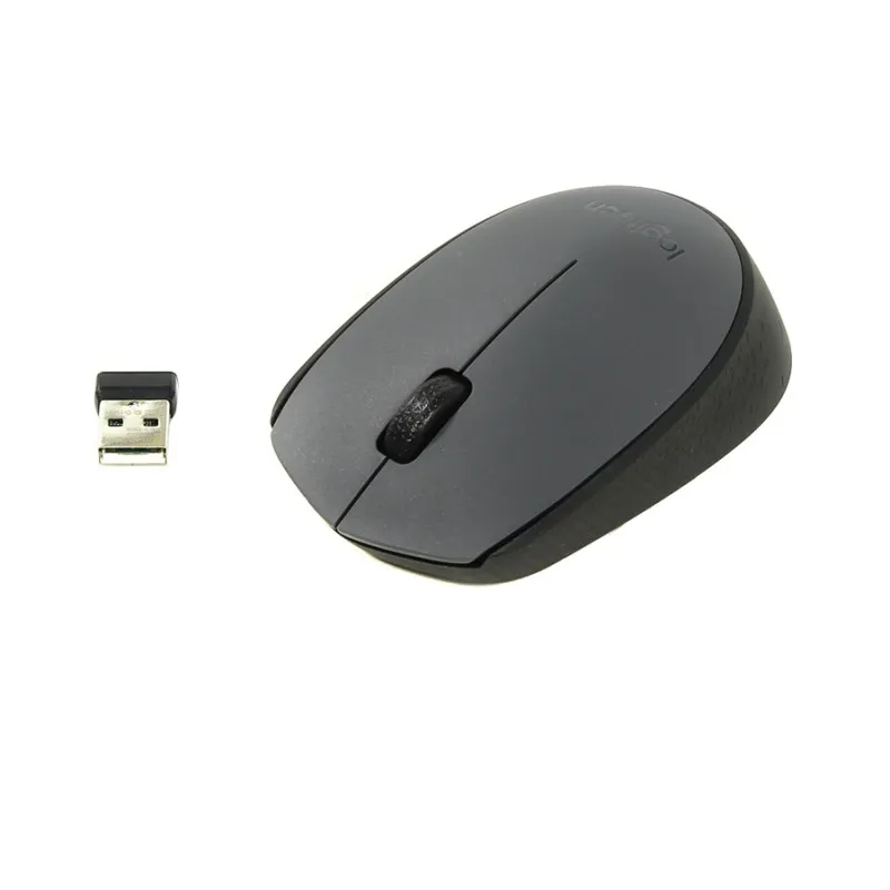 Мышь Logitech M170, Grey/Black, Wireless