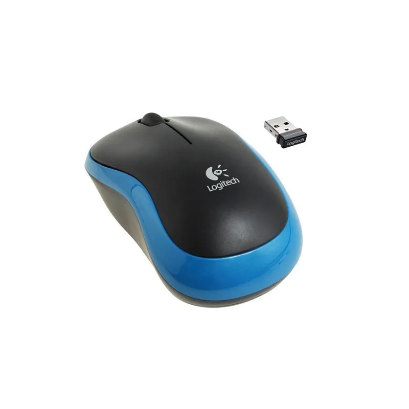 Мышь Logitech M185, Blue, Wireless