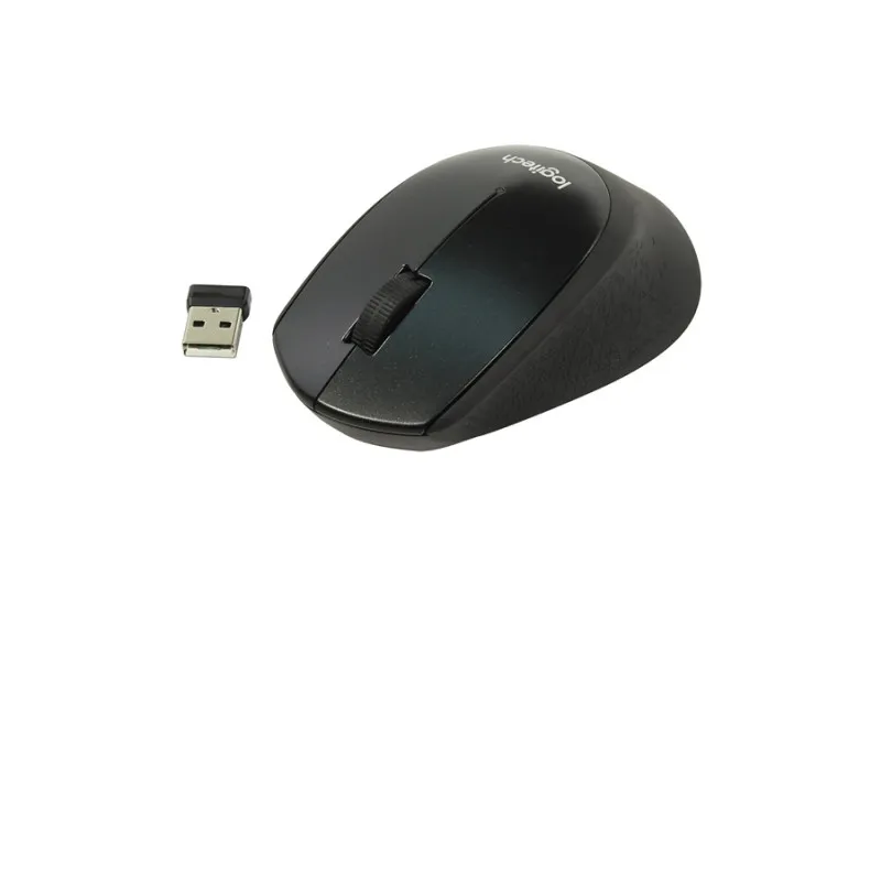 Mouse Logitech M330 Silent Plus, Black, Wireless