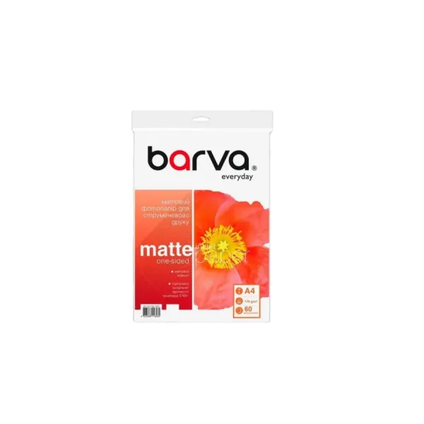 A4 Barva Everyday Matt Inkjet Photo Paper, 60p