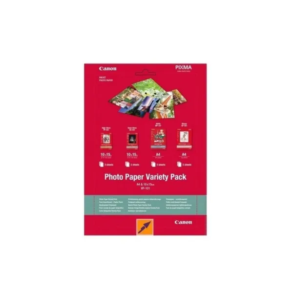 Canon VP101S A4, Photo Paper Variety Pack A4 and 10 x 15 cm