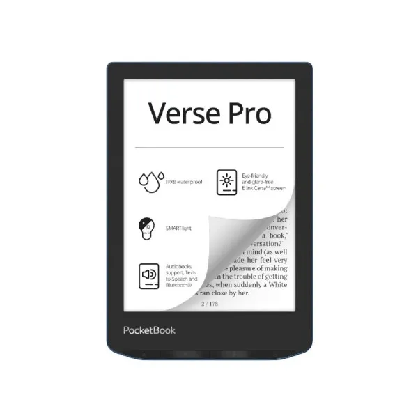 Электронная книга PocketBook 634 Verse PRO, Azure